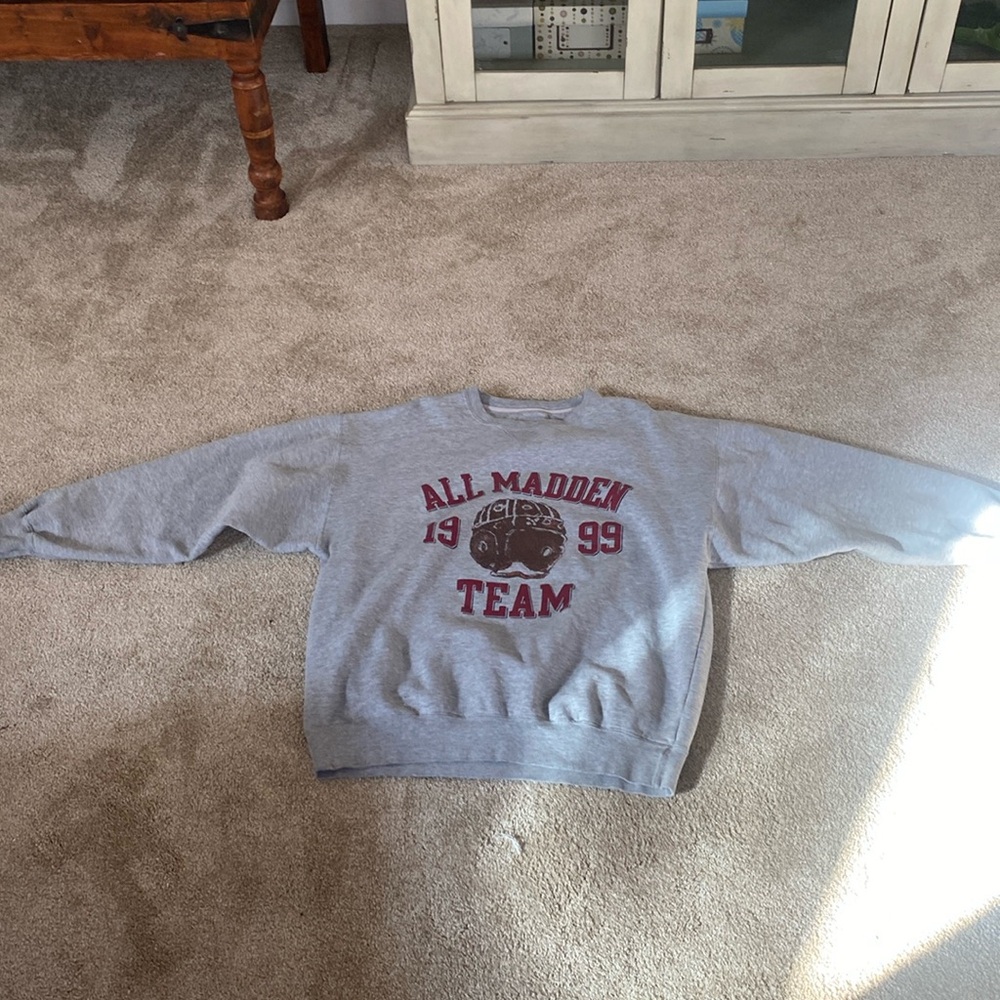 Vintage All Madden 1999 Team crewneck size XL